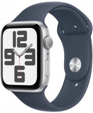 Смарт-годинник Apple Watch SE 2 GPS 40mm Silver Aluminium Case with Storm Blue Sport Band M/L (MRE23)