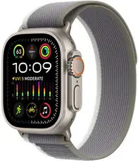 Смарт-годинник Apple Watch Ultra 2 GPS + Cellular 49mm Titanium Case with Green/Gray Trail Loop - M/L (MRF43)