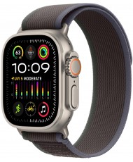 Смарт-годинник Apple Watch Ultra 2 GPS + Cellular 49mm Titanium Case with Blue/Black Trail Loop - S/M (MRF53)