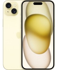 Смартфон Apple iPhone 15 256GB eSIM Yellow (MTM63)