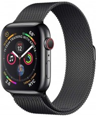 Смарт-часи Apple Watch Series 4 GPS + LTE 44mm Black Steel w. Black Milanese l. Black Steel (MTV62, MTX32)