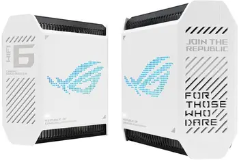 Mesh-система ASUS ROG Rapture GT6 White 2-pack (90IG07F0-MU9A40)
