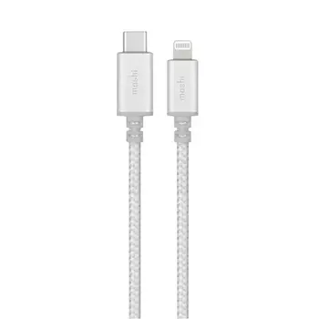Кабель Moshi Integra USB-C to Lightning Cable 1.2 m Jet Silver (99MO084105)