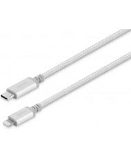 Кабель Moshi Integra USB-C to Lightning Cable 1.2 m Jet Silver (99MO084105)