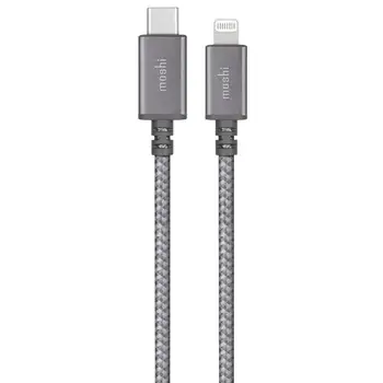 Кабель Moshi Integra USB-C to Lightning Cable 1.2 m Titanium Gray (99MO084041)