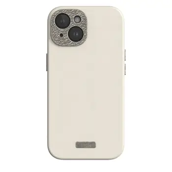 Чехол Moshi Napa Slim Hardshell Case for iPhone 15 Eggnog White (99MO231109)