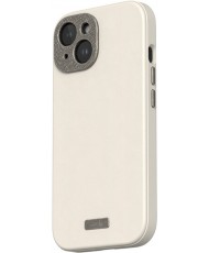 Чохол Moshi Napa Slim Hardshell Case for iPhone 15 Eggnog White (99MO231109)