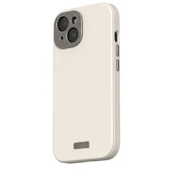 Чехол Moshi Napa Slim Hardshell Case for iPhone 15 Eggnog White (99MO231109)