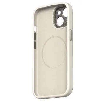 Чехол Moshi Napa Slim Hardshell Case for iPhone 15 Eggnog White (99MO231109)