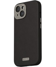 Чохол Moshi Napa Slim Hardshell Case for iPhone 15 Midnight Black (99MO231101)