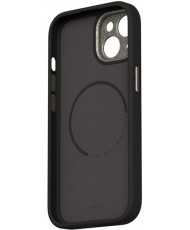 Чехол Moshi Napa Slim Hardshell Case for iPhone 15 Midnight Black (99MO231101)