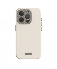 Чехол Moshi Napa Slim Hardshell Case for iPhone 15 Pro Eggnog White (99MO231111)
