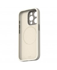 Чехол Moshi Napa Slim Hardshell Case for iPhone 15 Pro Eggnog White (99MO231111)
