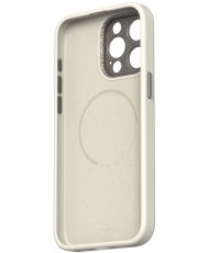 Чехол Moshi Napa Slim Hardshell Case for iPhone 15 Pro Max Eggnog White (99MO231112)
