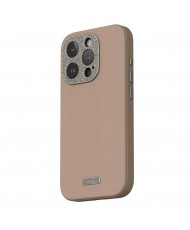 Чохол Moshi Napa Slim Hardshell Case for iPhone 15 Pro Woodsmoke Brown (99MO231107)