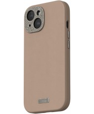 Чехол Moshi Napa Slim Hardshell Case for iPhone 15 Woodsmoke Brown (99MO231105)
