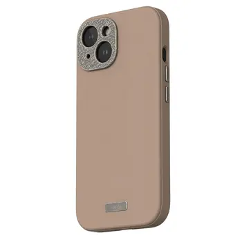 Чехол Moshi Napa Slim Hardshell Case for iPhone 15 Woodsmoke Brown (99MO231105)