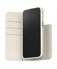 Чохол Moshi Overture Case with Detachable Magnetic Wallet Eggnog White for iPhone 15 Pro (99MO231207)