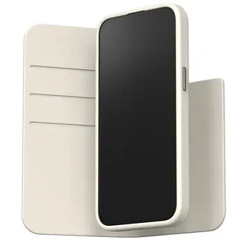 Чехол Moshi Overture Case with Detachable Magnetic Wallet Eggnog White for iPhone 15 Pro (99MO231207)