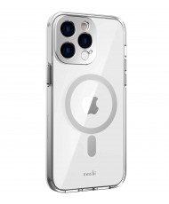 Чехол Moshi iGlaze Slim Hardshell Case for iPhone 14 Pro Luna Silver (99MO137207)