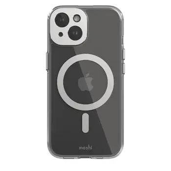 Чехол Moshi iGlaze Slim Hardshell Case for iPhone 15 Luna Silver (99MO231001)