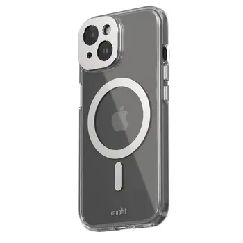 Чехол Moshi iGlaze Slim Hardshell Case for iPhone 15 Luna Silver (99MO231001)