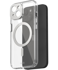Чехол Moshi iGlaze Slim Hardshell Case for iPhone 15 Luna Silver (99MO231001)