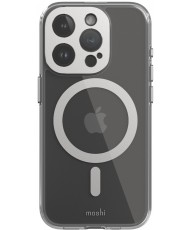 Чохол Moshi iGlaze Slim Hardshell Case for iPhone 15 Pro Luna Silver (99MO231003)