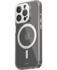 Чехол Moshi iGlaze Slim Hardshell Case for iPhone 15 Pro Luna Silver (99MO231003)