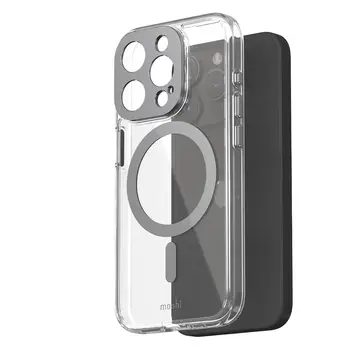 Чохол Moshi iGlaze Slim Hardshell Case for iPhone 15 Pro Max Meteorite Gray (99MO231008)