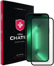 Защитное стекло для смартфона NEU Chatel Corning Gorila Glass Full Cover 2.5D for iPhone 13/13 Pro Black (NEU25D6121B)
