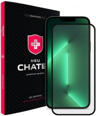 Захисне скло для смартфона NEU Chatel Corning Gorila Glass for iPhone 13 Pro Max Front Black (NEU25D67B)