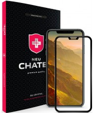 Защитное стекло для смартфона NEU Chatel Full 3D Crystal для iPhone X/XS/11 Pro Black (NEU3DCMXSB)