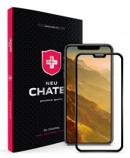 Защитное стекло для смартфона NEU Chatel Full 3D Crystal для iPhone X/XS/11 Pro Black (NEU3DCMXSB)
