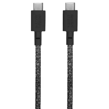 Кабель Native Union Belt Cable USB-C to USB-C 1.2 m Cosmos Black (BELT-C-CS-BLK-2-NP)