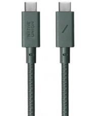 Кабель Native Union Belt Cable USB-C to USB-C 1.2 m Slate Green (BELT-C-GRN-2-NP)