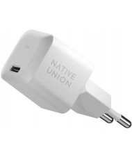 Мережевий зарядний пристрій Native Union Fast GaN Charger PD 30W USB-C Port White (FAST-PD30-2-WHT-EU)