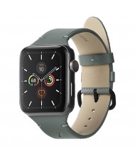 Ремінець Native Union (RE) Classic Band для Apple Watch 49/45/44mm Slate Green (RESTRAP-AW-L-GRN)