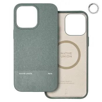 Чохол Native Union (RE) Classic Case for iPhone 15 Pro Max Slate Green (RECLA-GRN-NP23PM)
