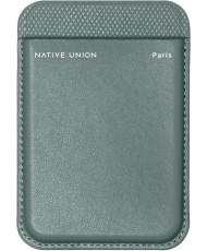 Чохол для пластикових карток Native Union (RE) Classic Wallet Magnetic Slate Green (RECLA-GRN-WAL)