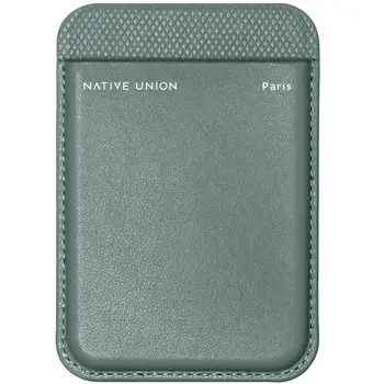 Чохол для пластикових карток Native Union (RE) Classic Wallet Magnetic Slate Green (RECLA-GRN-WAL)