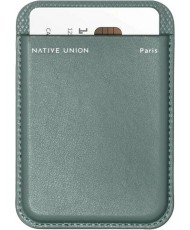 Чехол для пластиковых карт Native Union (RE) Classic Wallet Magnetic Slate Green (RECLA-GRN-WAL)