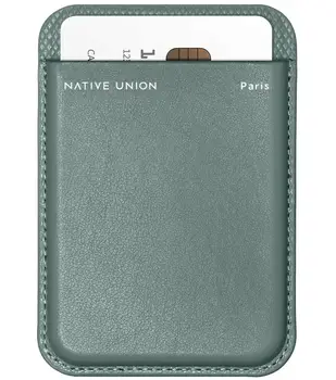 Чохол для пластикових карток Native Union (RE) Classic Wallet Magnetic Slate Green (RECLA-GRN-WAL)