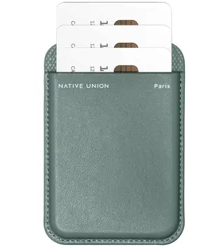 Чохол для пластикових карток Native Union (RE) Classic Wallet Magnetic Slate Green (RECLA-GRN-WAL)