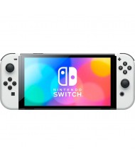 Портативная игровая приставка Nintendo Switch OLED with White Joy-Con (045496453435)