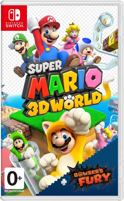 Игра для Nintendo Switch Super Mario 3D World Bowser's Fury