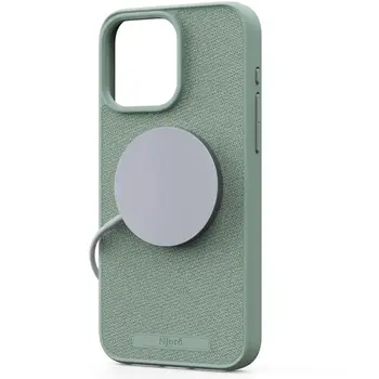 Чохол Njord Fabric MagSafe Case Turquoise for iPhone 15 Pro Max (NA54FA13)