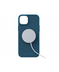 Чохол Njord Fabric MagSafe Case for iPhone 15 Deep Sea (NA51FA01)