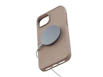 Чехол Njord Fabric MagSafe Case for iPhone 15 Pink Sand (NA51FA12)