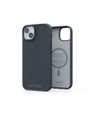 Чохол Njord Fabric MagSafe Case for iPhone 15 Plus Dark Grey (NA52FA09)